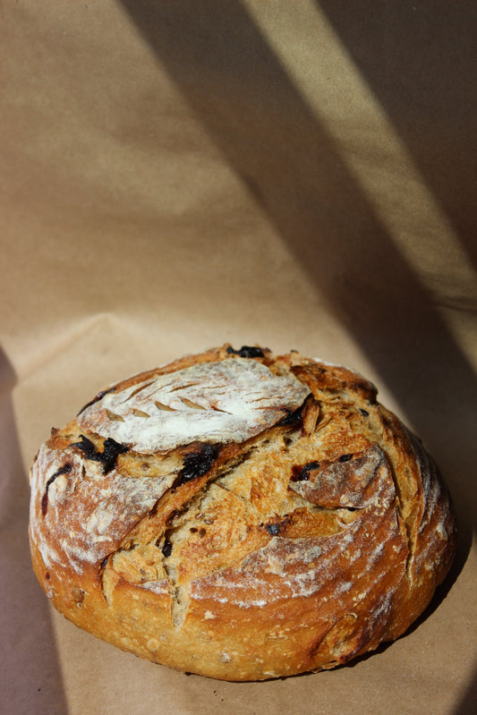 TART CHERRIES AND SEEDS SOURDOUGH