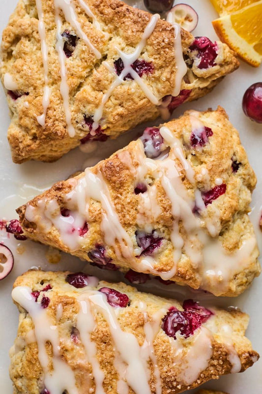 ORANGE CRANBERRY SCONES